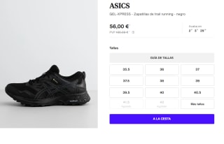 Zapatillas de Trail Running ASICS GEL-XPRESS por 56€