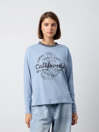 Camiseta de Manga Larga de Mujer California por 3.99€