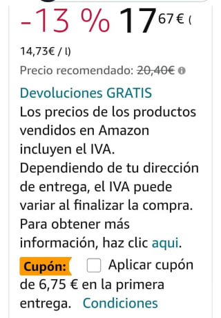 Pack de 6×200ml Desodorante Rexona advance mujer por 10,94€.