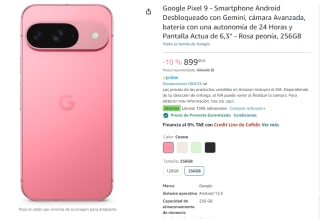 Google Pixel 9 de 256GB por 749€