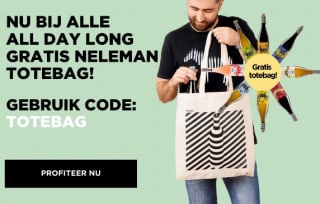 All Day Long wijnen nu al bestellen vanaf €5,49 + gratis totebag bij Neleman