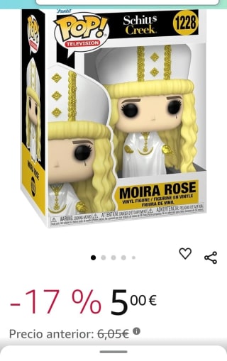 Figura Funko POP,TV: Schitt's Creek - Moira Rose  por tan solo 5€