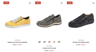 Tot 73% korting op sneakers bij Wenz