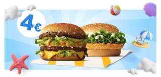 2 BigMac o McPollo también combinadas por solo 4€ de McDonald's