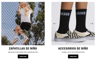 Descuento 30% Ropa y accesorios Vans