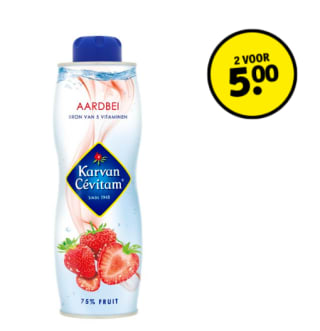 Karvan Cevitam 2 flessen voor €5 bij Kruidvat