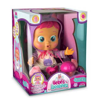 BEBÉS LLORONES Katie Muñeca interactiva que llora de verdad con chupete