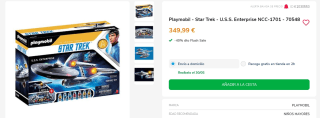 Playmobil - Star Trek "U.S.S. Enterprise NCC-1701" por 203.99€