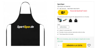 Mega Rebajas hasta 95% descuento en Deporte Outlet productos desde 0,36€