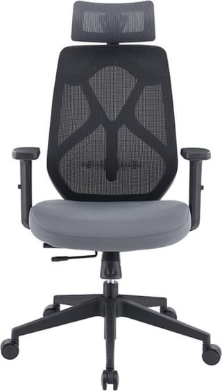 Feel Home - Ergonomische Bureaustoel Verstelbaar - Zwart/Grijs voor €189,95 bij Dagknaller
