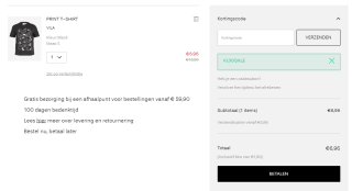 30% extra korting op de sale bij Vila