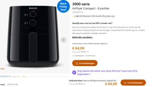 Philips 3000 Series Airfryer L HD9200/90 - Heteluchtfriteuse - 4.1L voor €54,99 in de Philips store