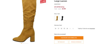 Marco Tozzi laarzen van suèdine voor €27,99 bij Schurmanschoenen