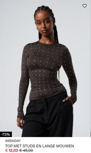 Tot 76% korting in de sale van H&M