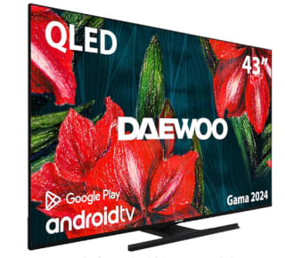 TV QLED 43" (109,22 cm) Daewoo D43DH55UQMS, 4K UHD, Smart TV por 259€