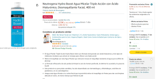 Recopilacón de la marca Neutrogena desde 3,09€