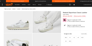 Reebok Classic Leather por 40€