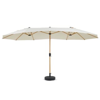 Dubbele parasol incl. hoes 450 x 270 cm voor €79,95 bij de Action