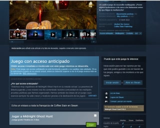 juega gratis desde Steam Midnight Ghost Hunt