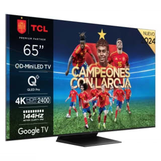 TV MiniLED 65" TCL 65Q9B, 4K UHD, Dolby Vision IQ por 764,15€ y la de 55" pulgadas por 594€