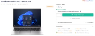 HP EliteBook 860 16" laptop voor €1269,29 bij Redable
