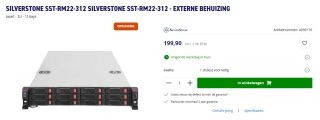 SilverStone SST-RM22-312 - Externe Behuizing voor €199,90 bij Azerty