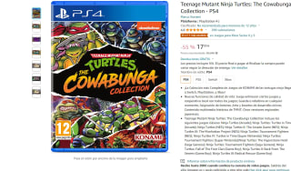 videojuego Teenage Mutant Ninja Turtles: The Cowabunga Collection para PS4 por 17,99€