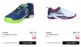 Zapatillas PÁDEL por <27€