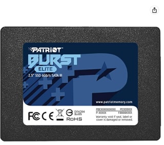 Patriot Memory SSD Disco Sólido Interno 2.5" SATA III Interno 120GB por 15.29€