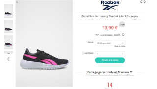 Zapatillas Reebok desde solo 7,90€ para niñ@s y adultos