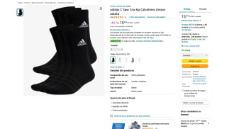 6 pares de calcetines Adidas por 15€