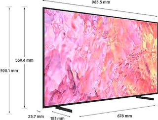 Samsung QE43Q60C [Energieklasse F] 43 inch smart tv voor €273 bij Bol