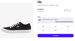 Zapatillas Casual de Hombre Fila POINTER CLASSIC por 17.5€