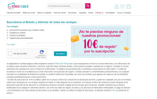 10€ descuento para tu primera compra de +80€