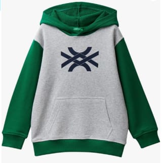 Sudadera con Capucha United Colors of Benetton - niños y jóvenes por 11.45€