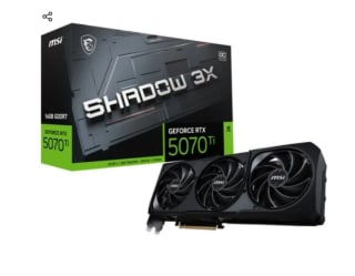 MSI GeForce RTX 5070 Ti SHADOW 3X a solo 889€