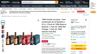 906 Familia Cervezas - Pack Combinado por 20,45€