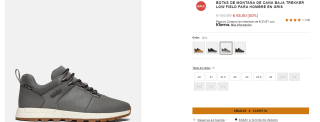 Timberland Botas Montaña caña baja Trikker Low Field por 65€