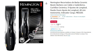 Recortadora de Barba Remington Ceramic Beard por 19.99€