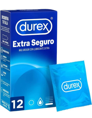 Durex Pack de 12 preservativos por 5,53€.