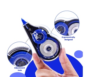 10 Piezas Cinta Correctora 12m x 5 mm Jewan por tan solo 7,64€