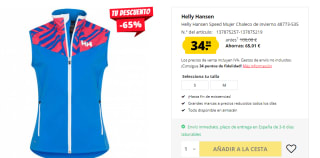 Chaleco para Mujer Helly Hansen Speed por 34.99€