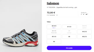 Zapatillas de Hombre Salomon XT RECKON GTX por 72€