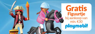 Gratis Playmobil figuurtje bij aankoop vanaf €30 aan Playmobil