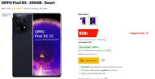 OPPO Find X5 Zwart voor €518 bij bol.com