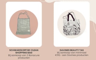 Gratis cadeau bij aankoop van diverse merken bij Haarshop