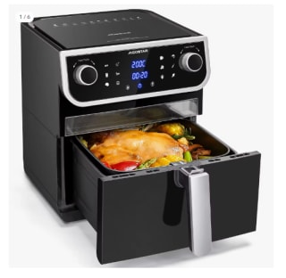 Freidora de Aire Electrónica - 8 L marca Aigostar por 59.15€ (Cuenta Nueva 47.15€)