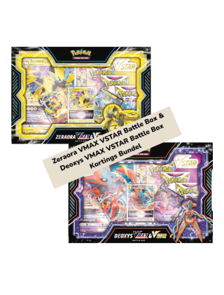 Pokemon Zeraora en Deoxys Battle Box Bundel