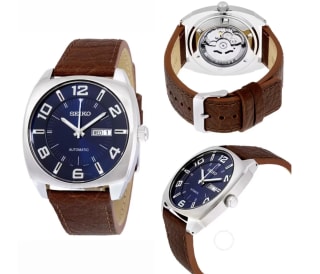 Reloj SEIKO SNKN37 Movimiento automático correa de cuero por 138,11€