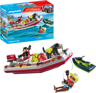 Playmobil Brandweerboot met waterscooter voor €21,33 bij Amazon